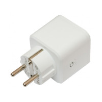 Умная WIFI розетка с заземлением LUXEL sm-05 белая